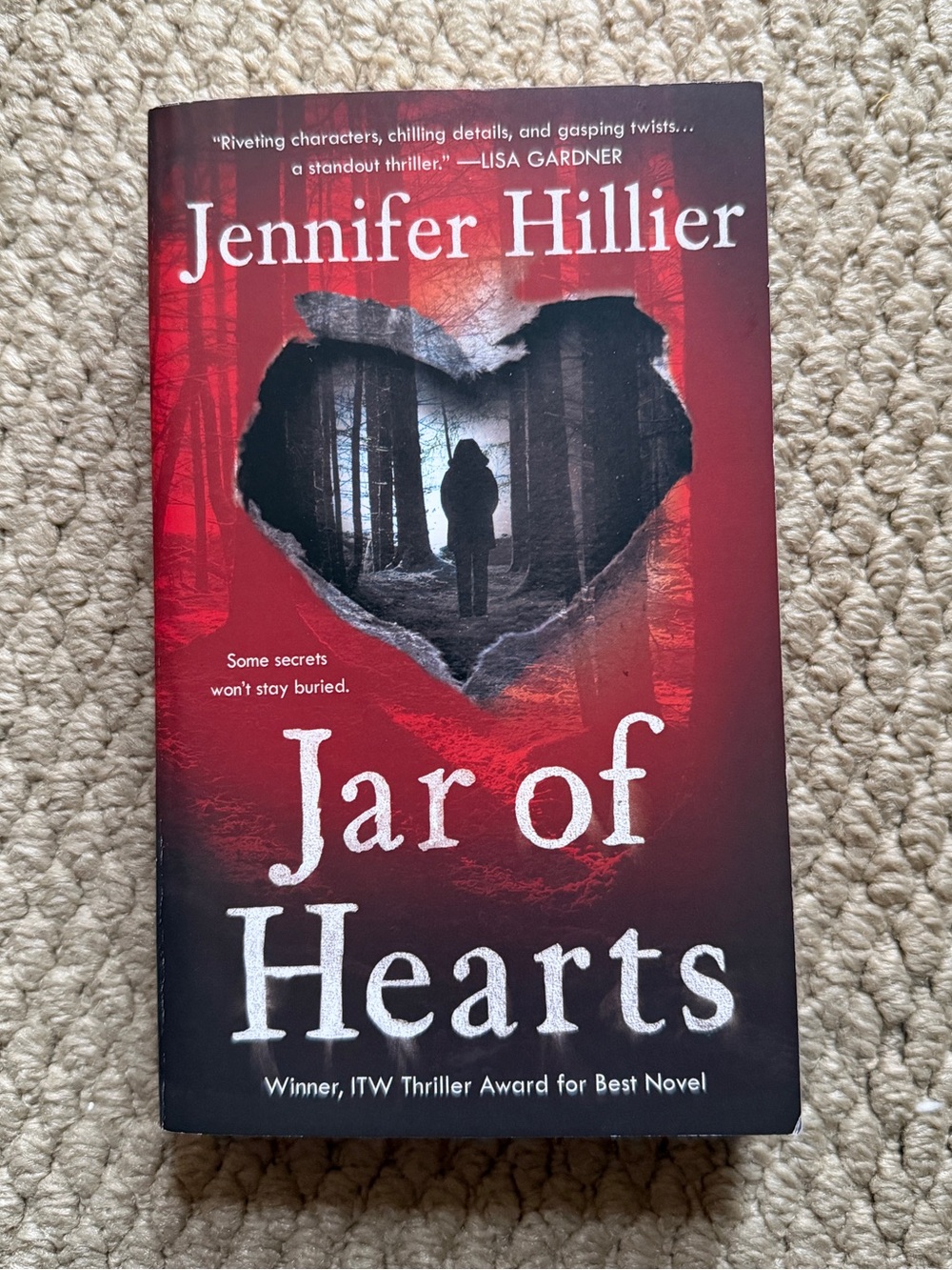 Jar of Hearts by Jennifer Hillier — Mass Market Paperback Thriller